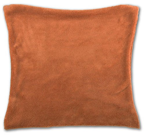 Bestlivings Kissenhülle Kuschel 60x60cm Kissenbezug Dekokissen Auswahl: Terracotta - Ochre, Bezug für Kissen - Sofakissen Zierkissen