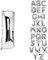 DekoRex Folienballon Silber 40cm Luftballon Geburtstag Hochzeit Deko (Buchstabe I)