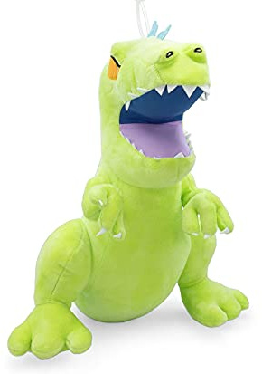Nickelodeon Rugrats Reptar 15-Inch Character Plush Toy | Soft Cute Plushies and Big Stuffed Animals, Cartoon Gifts and Collectibles | Kids Room Decor, Bedroom Accessories