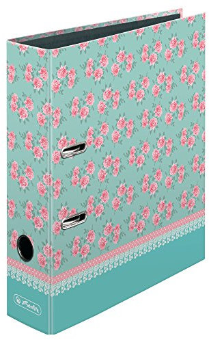 Herlitz 11233053 Ordner A4 Ladylike roses maX.file, 8 cm