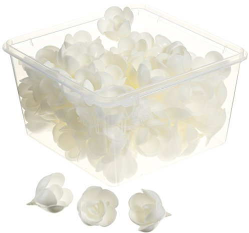 La boutique des pâtissiers - Roses blanches en azyme (x4)