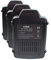 vhbw 3X Akku kompatibel mit AL-KO GTLi, GTLi 18V Comfort Werkzeug (1500 mAh, Li-Ion, 18 V)