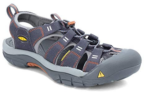 KEEN Herren Newport H2 Sandalen, India Ink/Rust, 43 EU