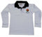 H M FASHION Childrens England Tops 6 Nations World Cup Kids Full Sleeve Retro Rugby Shirts (32 (Age: 9/10 Years)) White/Navy