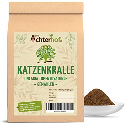 100 g Katzenkralle-Pulver Una de gato uncaria tomentosa cats claw Katzenkralle gemahlen Rückstandskontroliert