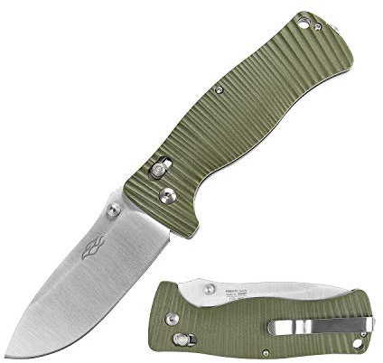 Ganzo Messer G720 Grifffarbe: Grün - Klingenlänge: 9 cm - Verschlussart: G-Lock - Klingenstahl: 440C rostfreier Edelstahl