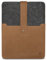 KANVASA iPad Pro 11 Housse en feutre et cuir Woods - Case Cover haut de gamme pour iPad gris/marron - Pochette vintage à partir de mélange de feutre de laine & vrai cuir