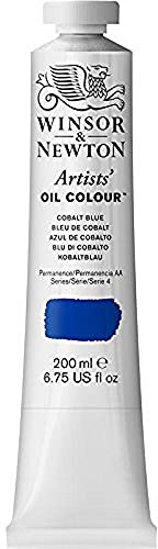 Winsor & Newton Artists' Oil Paint, 200ml Tube, Cobalt Blue