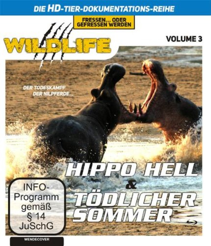 Wildlife Vol. 3 - Hippo Hell/Tödlicher Sommer [Blu-ray]