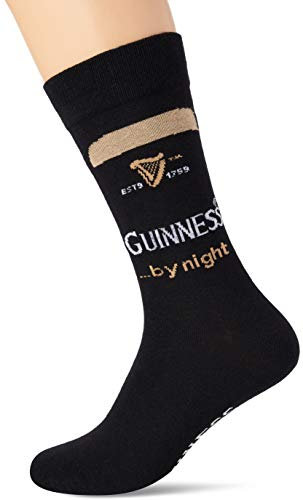 Guinness Herren Blk Guin by Night Socken, Schwarz (Schwarz Schwarz), Einheitsgröße
