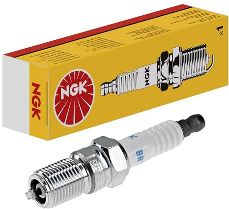 NGK Spark Plug, NGK Standard, 14 mm Thread, 0.708 in Reach, Tapered Seat, Stock Number 1094, Resistor, Each