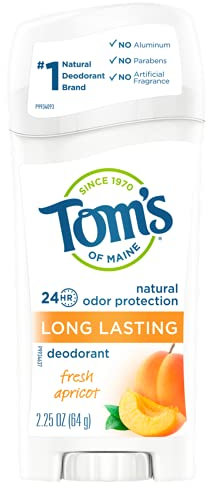 Tom's of Maine Natural Long-Lasting Deodorant Stick Apricot - 2.25 oz by Tom's Of Maine