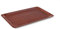 HENDI Serviertablett, AmberBox, Rutschfester Gummibeschichtung, Schock- und bruchfest, flachem Rand, Gastro Tablett, Tablett, 430x610mm, Holzoptik