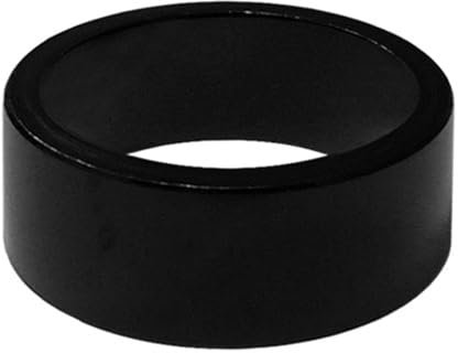 Spacer ALU 1 1/8 schwarz 10 mm