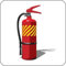 Creativ Deluxe Hinweisschild, Piktogramme - Feuerlöscher farbig -
