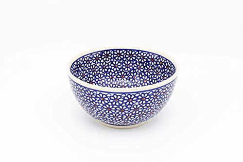 Handmade Polish Pottery Classic Cereal Bowl (14cm) Florence Pattern
