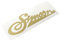 Klebefolie / Schriftzug - Simson weich gold