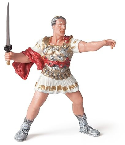 PAPO -Handbemalt -Historische Figuren-Caesar-39804-Sammelbar-Für Kinder - Geeignet für Jungen und Mädchen - Ab 3 Jahren