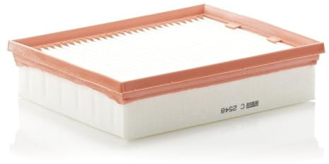 MANN-FILTER, C 2548 Luftfilter | Für PKW, Saubere Luftzufuhr, Langlebiges Filtermedium, Passgenaues Design, Echte OE-Technologie