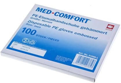 AMPRI Einweghandschuh, Dieselhandschuhe transparent L