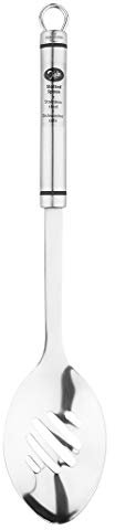 Tala Stainless Steel Slotted Serving Spoon, an Essential Kitchen Tool which is Ideal for Serving Food, Dishwasher Safe