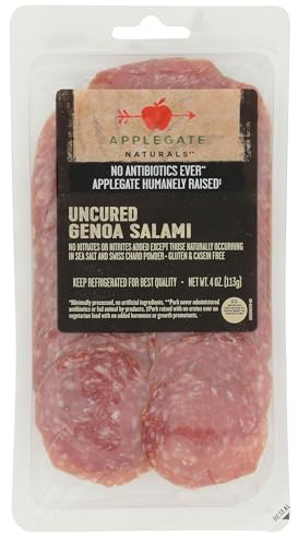 Applegate Natural Uncured Genoa Deli-Salami, 4 Oz