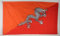Buddel-Bini Flagge Fahne ca. 90x150 cm : Bhutan Buthan Nationalflagge Nationalfahne