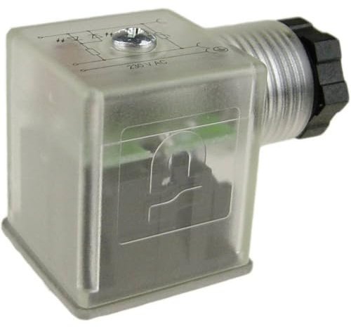Nass Magnet a-11473–0101 STEKKER flammig VD LED/V AR 24 V rot P/St, grau