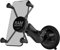 RAM Mounts X-Grip Large Phone Mount with RAM Twist-Lock Suction Cup Base RAM-B-166-UN10U with Medium Arm for Vehicle Windshields, Black