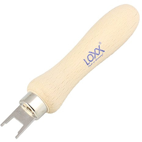 BOOTSTEILE BRAUER 1 Stück LOXX® Schlüssel mit Holzgriff - Stahl verzinkt