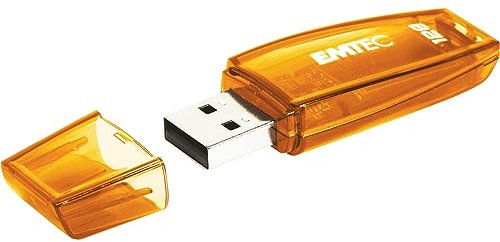 Emtec C410 USB-Stick 128 GB 2.0 USB-Anschluss Typ A Orange