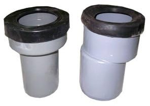 Crearplast c-148 - Manguito diámetro 110 para desague inodoro excentrico pvc