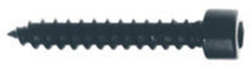 Visaton 5082 Lautsprecher-Schraube 24St., Schwarz