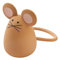 A K Brands United Pets Tato Mouse Squeaky Toy, Brown