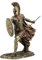 wu Sale - Achilles Unleashed with Speer & Shield Statue Skulptur Figur Troy