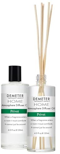 Demeter Atmosphere Diffuser Oil, Privet, 4 Ounce