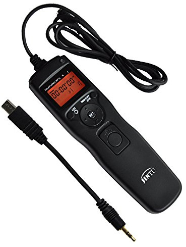 Jintu Fernauslöser für Zeitraffer-Aufnahmen, geeignet für Sony Alpha Digitale DSLR A58 Nex-3NL, A7, A7II, A7S, A7R, A3000, A5000, A6000, HX300, RX100II, HX50, RX100, M2, RX100, M3, HX400, HX60 Kameras, Intervalometer, ersetzt RM-VPR1 Intervalometer Makro Shooting 2,4 G