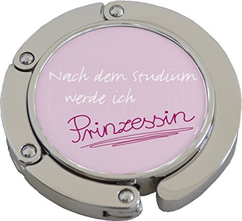 Rannenberg & Friends Taschenhalter 'Nach dem Studium' - Rosa Kunststoff Haken
