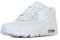Nike Herren Air Max 90 Leather Traillaufschuhe, Weiß (White 100), 39 EU