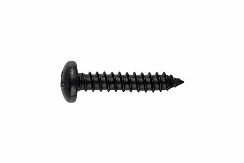 Index tzn814232 – Schraube Gewinde Blechschrauben DIN 7981 Phillips Schwarz verzinkt 4,2 X 32