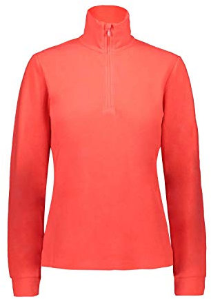 CMP - Damen-Sweatshirt, Rotes Fluo, XXS
