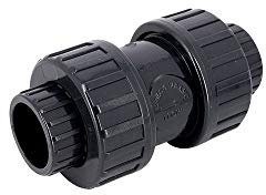 Clapet anti-retour PVC pression à ressort, à coller femelle 50 mm