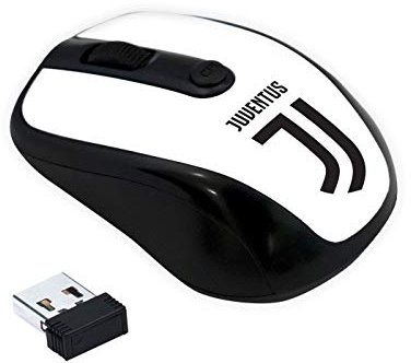 TECHMADE TM-MUSWN3-JUV - Mouse Ottico Wireless Juventus