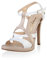 Made in Italia Sandalo Con Tacco Iolanda Cipria/Bianco EU 40