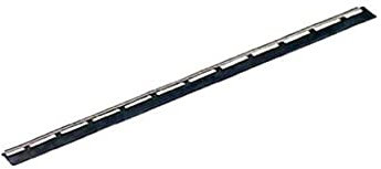 Unger NE25H S-Schiene mit Hard-Gummi, Schwarz/Silber, 25cm Größe