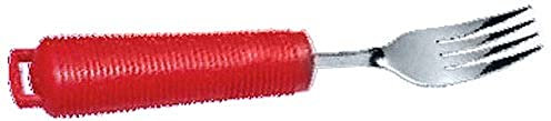 Forchetta con manico rosso