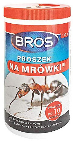 Bros BROS-PR-MROWKI100 polvere per formiche, 100 g