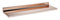 Kartell Shelfish, Küpfer, 15 x 4 x 45 cm