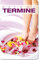 Terminkarten (100 Stück) für Fußpflege, Wellness, Pediküre - Terminkarte sinnliche Momente