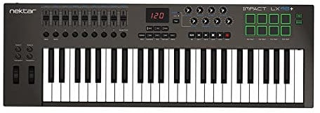 Nektar Impact LX49+ USB MIDI Keyboard Controller with Nektar DAW Integration